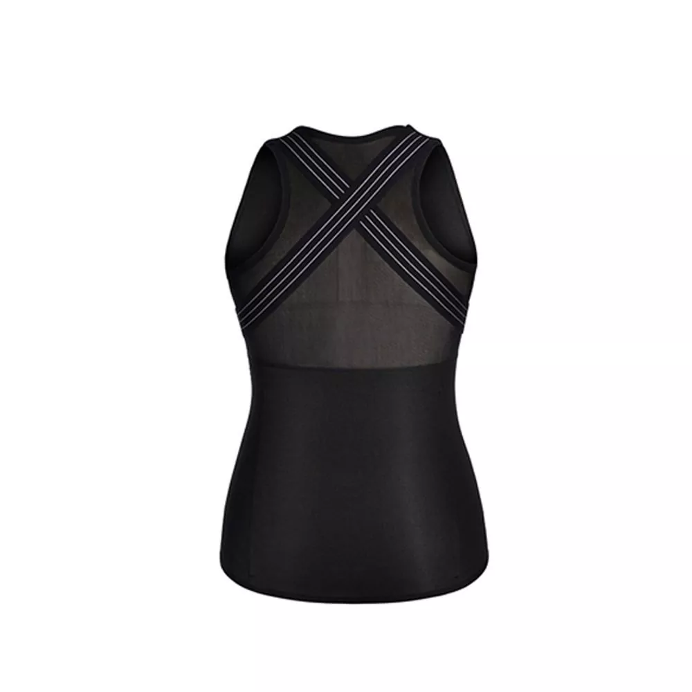 Slim Body Shaper Waist Trainer Gufubaðsföt fyrir karla